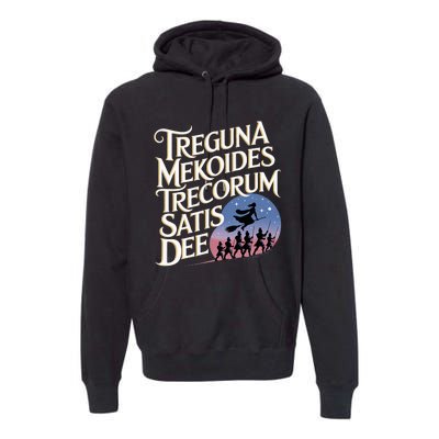 Treguna Mekoides Vintage Bedknobs And Broomsticks Theatre Premium Hoodie