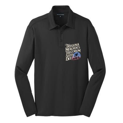 Treguna Mekoides Vintage Bedknobs And Broomsticks Theatre Silk Touch Performance Long Sleeve Polo