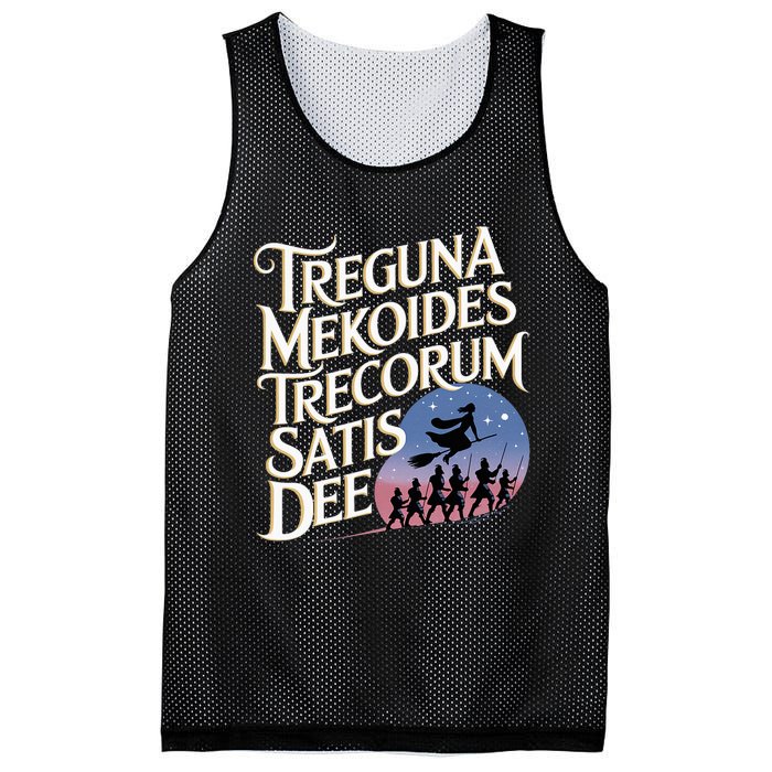 Treguna Mekoides Vintage Bedknobs And Broomsticks Theatre Mesh Reversible Basketball Jersey Tank