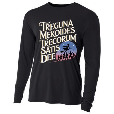 Treguna Mekoides Vintage Bedknobs And Broomsticks Theatre Cooling Performance Long Sleeve Crew