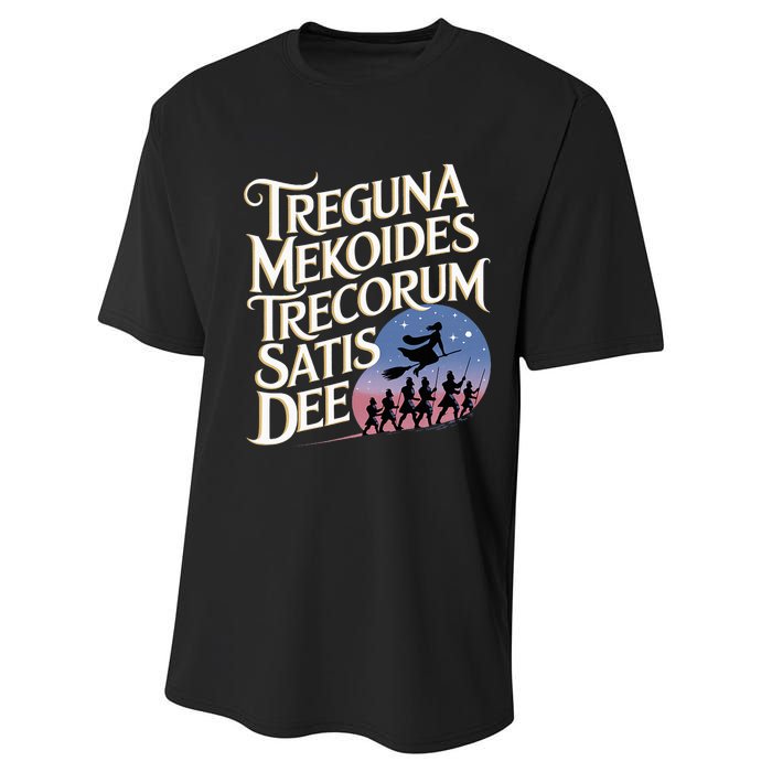 Treguna Mekoides Vintage Bedknobs And Broomsticks Theatre Performance Sprint T-Shirt