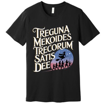 Treguna Mekoides Vintage Bedknobs And Broomsticks Theatre Premium T-Shirt