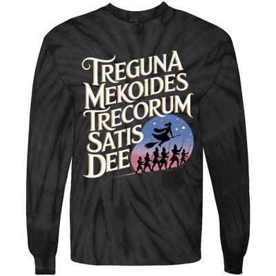 Treguna Mekoides Vintage Bedknobs And Broomsticks Theatre Tie-Dye Long Sleeve Shirt