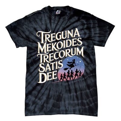 Treguna Mekoides Vintage Bedknobs And Broomsticks Theatre Tie-Dye T-Shirt