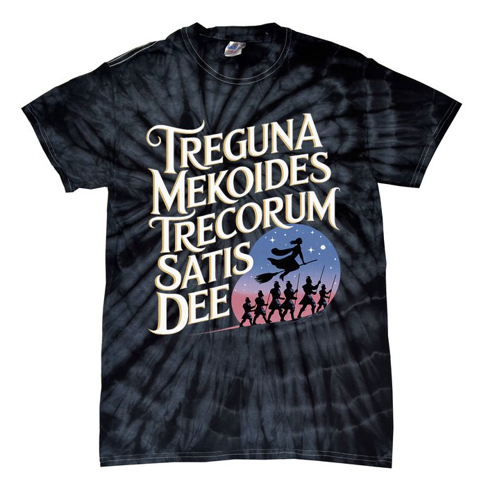 Treguna Mekoides Vintage Bedknobs And Broomsticks Theatre Tie-Dye T-Shirt