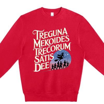 Treguna Mekoides Vintage Bedknobs And Broomsticks Theatre Premium Crewneck Sweatshirt