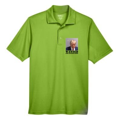 Trump Mugshot Wanted For Second Term Men's Origin Performance Pique Polo