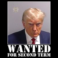 Trump Mugshot Wanted For Second Term Cooling Performance Crew T-Shirt