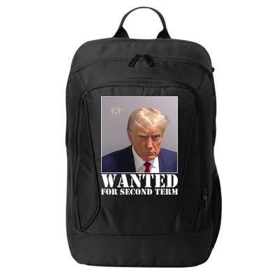 Trump Mugshot Wanted For Second Term City Backpack