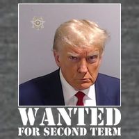 Trump Mugshot Wanted For Second Term Flatbill Hat