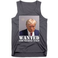 Trump Mugshot Wanted For Second Term Tank Top