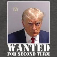 Trump Mugshot Wanted For Second Term Vector Backpack