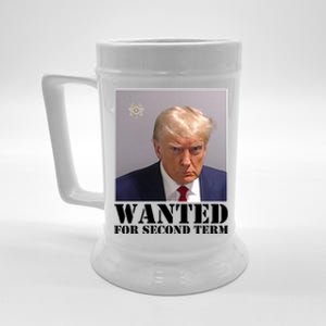 Trump Mugshot Wanted For Second Term Beer Stein