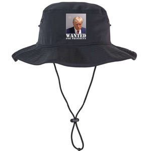 Trump Mugshot Wanted For President Legacy Cool Fit Booney Bucket Hat