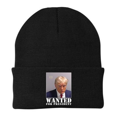 Trump Mugshot Wanted For President Beanie