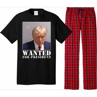 Trump Mugshot Wanted For President Pajama Set