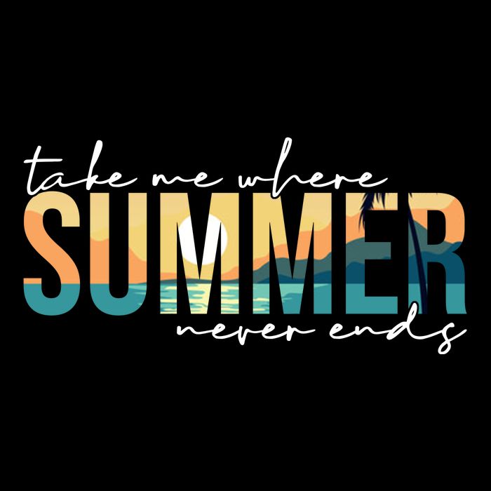 Take Me Where Summer Never Ends Bag