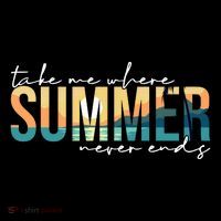 Take Me Where Summer Never Ends Sustainable Knit Beanie