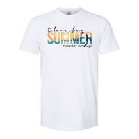 Take Me Where Summer Never Ends Softstyle CVC T-Shirt