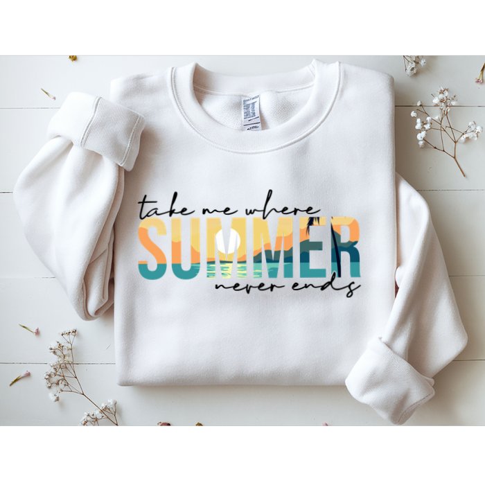 Take Me Where Summer Never Ends Sweatshirt