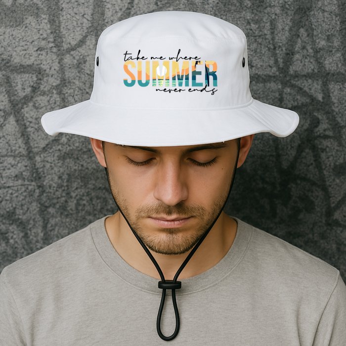 Take Me Where Summer Never Ends Bucket Hat