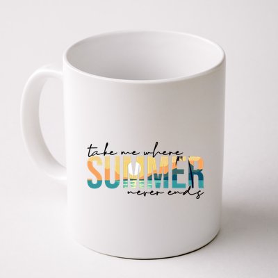 Take Me Where Summer Never Ends Mug