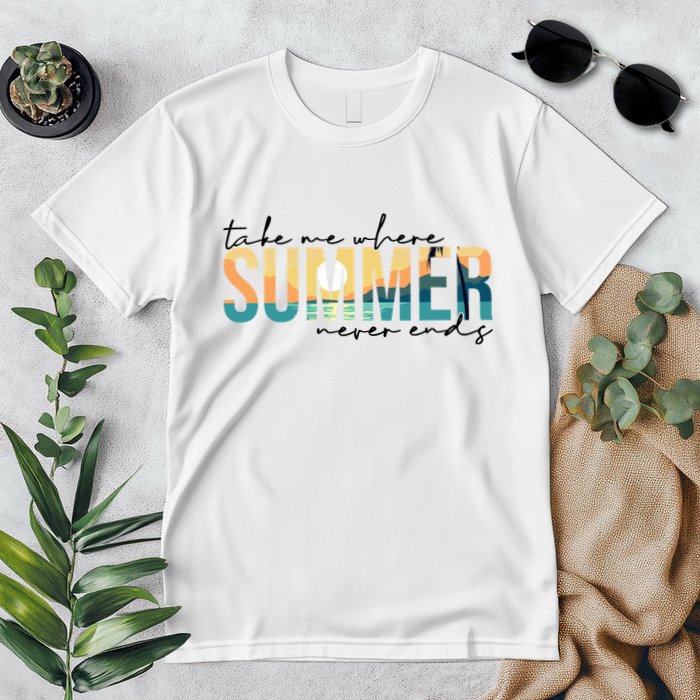 Take Me Where Summer Never Ends Premium T-Shirt