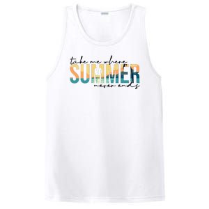 Take Me Where Summer Never Ends PosiCharge Competitor Tank