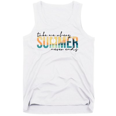 Take Me Where Summer Never Ends Tank Top