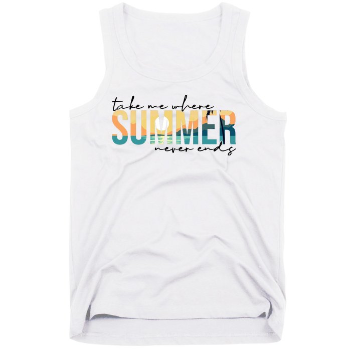 Take Me Where Summer Never Ends Tank Top