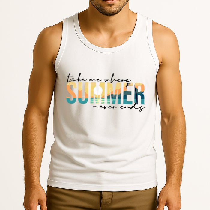 Take Me Where Summer Never Ends Tank Top