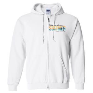 Take Me Where Summer Never Ends Full Zip Hoodie