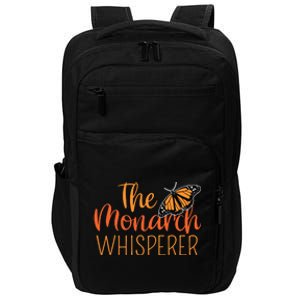 The Monarch Whisperer Cute Entomology Butterfly Impact Tech Backpack