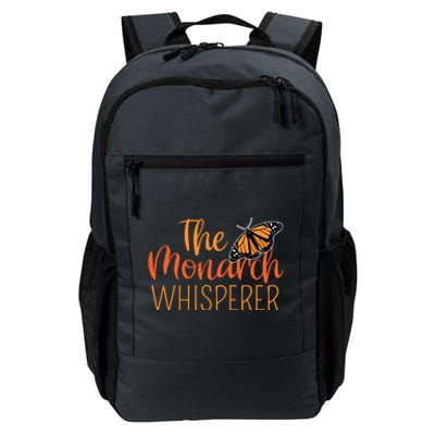 The Monarch Whisperer Cute Entomology Butterfly Daily Commute Backpack