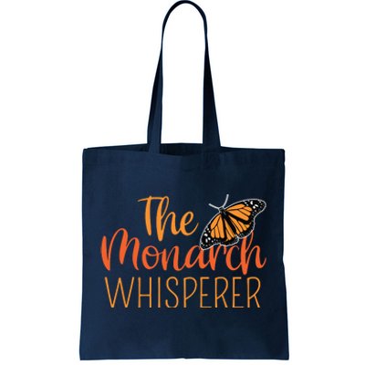 The Monarch Whisperer Cute Entomology Butterfly Tote Bag