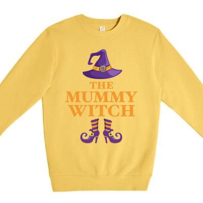 The Mummy Witch Gift Premium Crewneck Sweatshirt