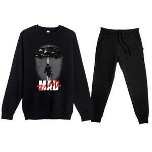 The Mad Warrior Premium Crewneck Sweatsuit Set