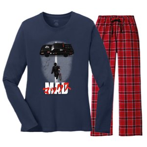 The Mad Warrior Women's Long Sleeve Flannel Pajama Set 