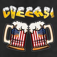 The Most Wonderful Time Beer Happy National Beer Day Gift 7 Panel Mesh Trucker Snapback Hat
