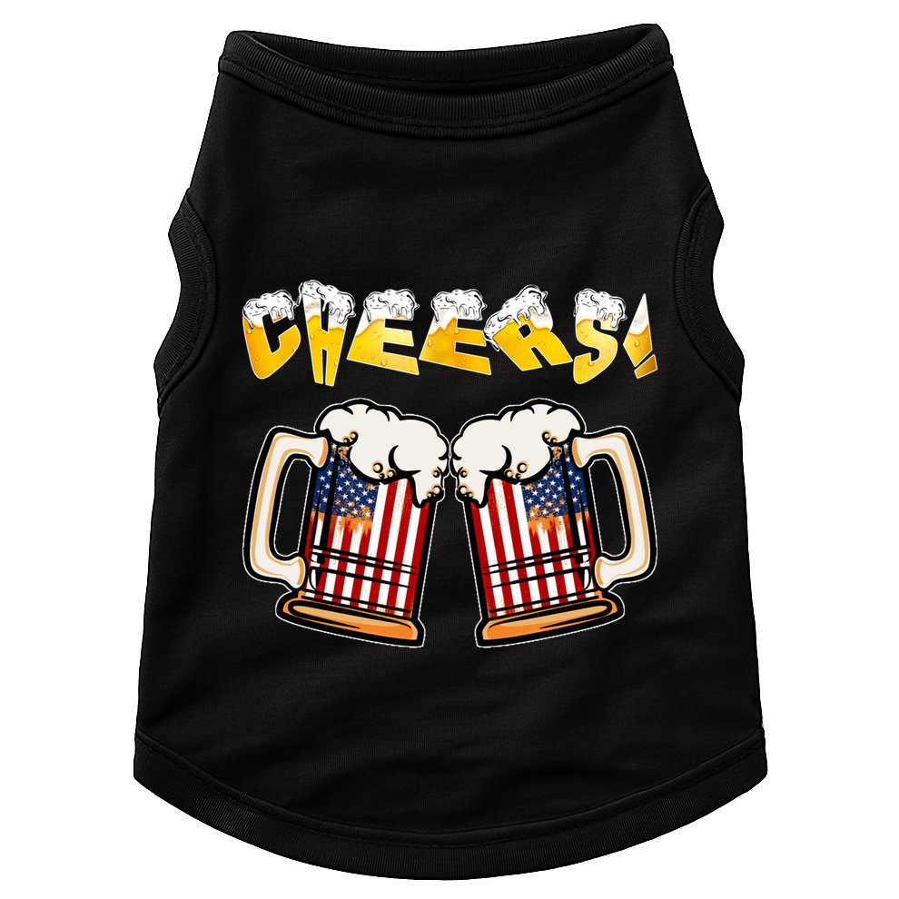 The Most Wonderful Time Beer Happy National Beer Day Gift Doggie Tank