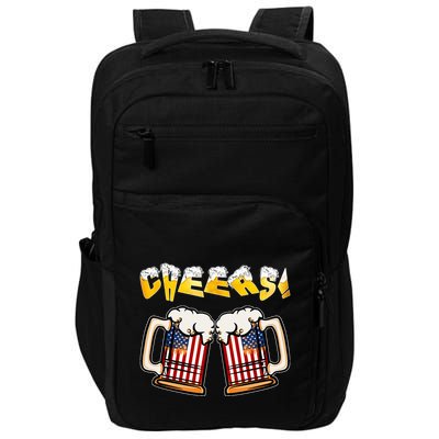 The Most Wonderful Time Beer Happy National Beer Day Gift Impact Tech Backpack