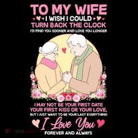 To My Wife I Wish I Could Turn Back The Clock Premium T-Shirt