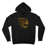 To My Wife I Love You Hoodie