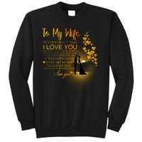 To My Wife I Love You Sweatshirt