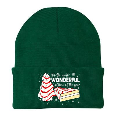 The Most Wonderful Christmas Snack Cake Time Of The Year TShirt Knit Cap Winter Beanie