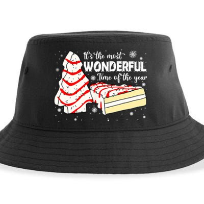 The Most Wonderful Christmas Snack Cake Time Of The Year TShirt Sustainable Bucket Hat