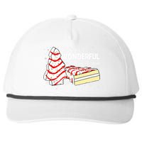 The Most Wonderful Christmas Snack Cake Time Of The Year TShirt Snapback Five-Panel Rope Hat