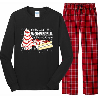 The Most Wonderful Christmas Snack Cake Time Of The Year TShirt Long Sleeve Pajama Set