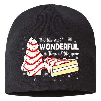 The Most Wonderful Christmas Snack Cake Time Of The Year TShirt Sustainable Beanie