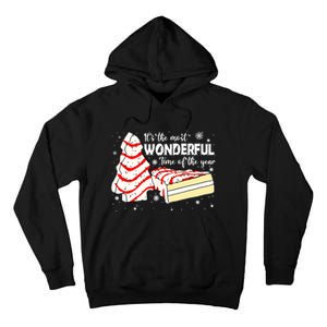 The Most Wonderful Christmas Snack Cake Time Of The Year TShirt Tall Hoodie